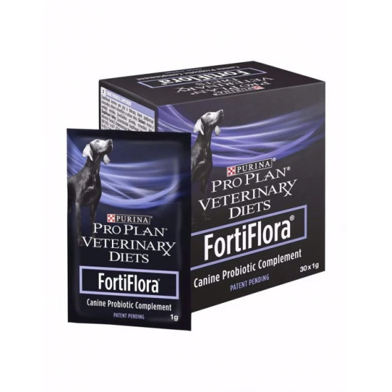 Purina Pro Plan Canine FortiFlora – Supliment Probiotic pentru Câini – 30 Plicuri